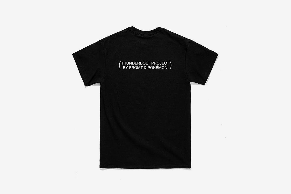 thunderbolt project by frgmt pokemon collection THUNDERBOLT PROJECT BY FRGMT &amp; POKÉMON fragment design hiroshi fujiwara