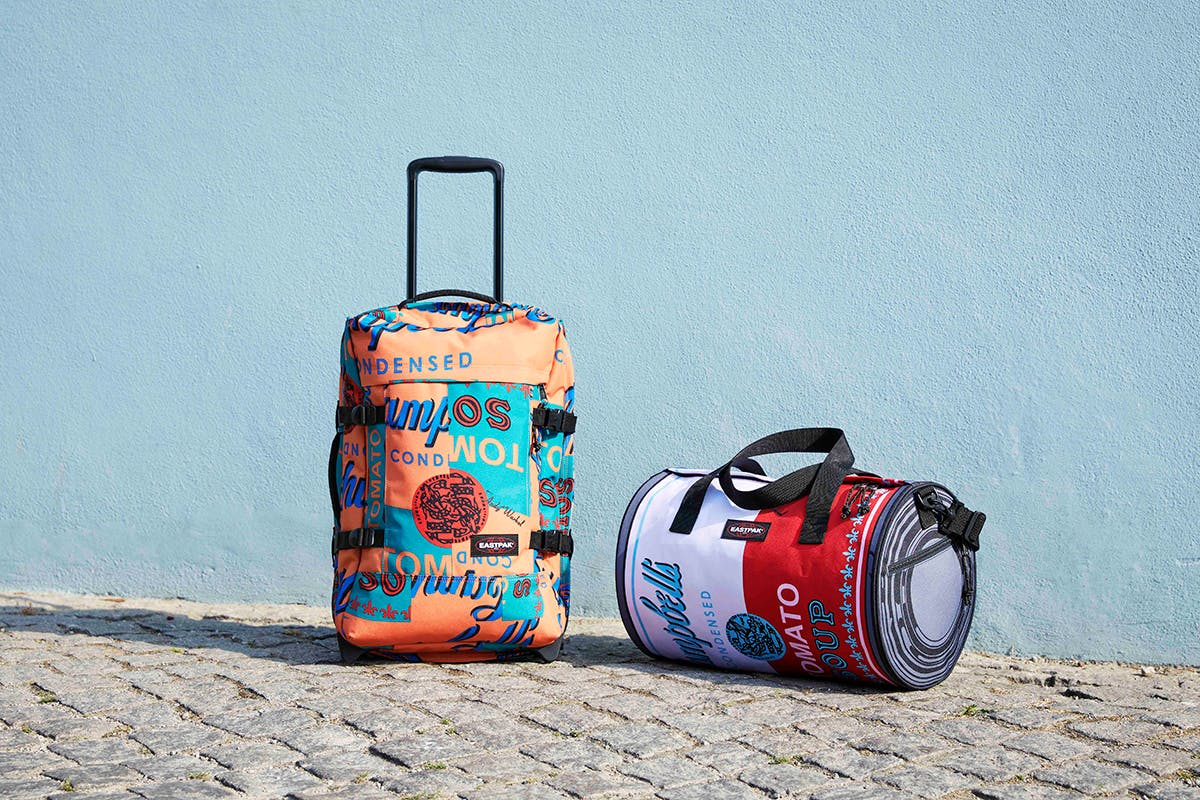 eastpak andy warhol collection