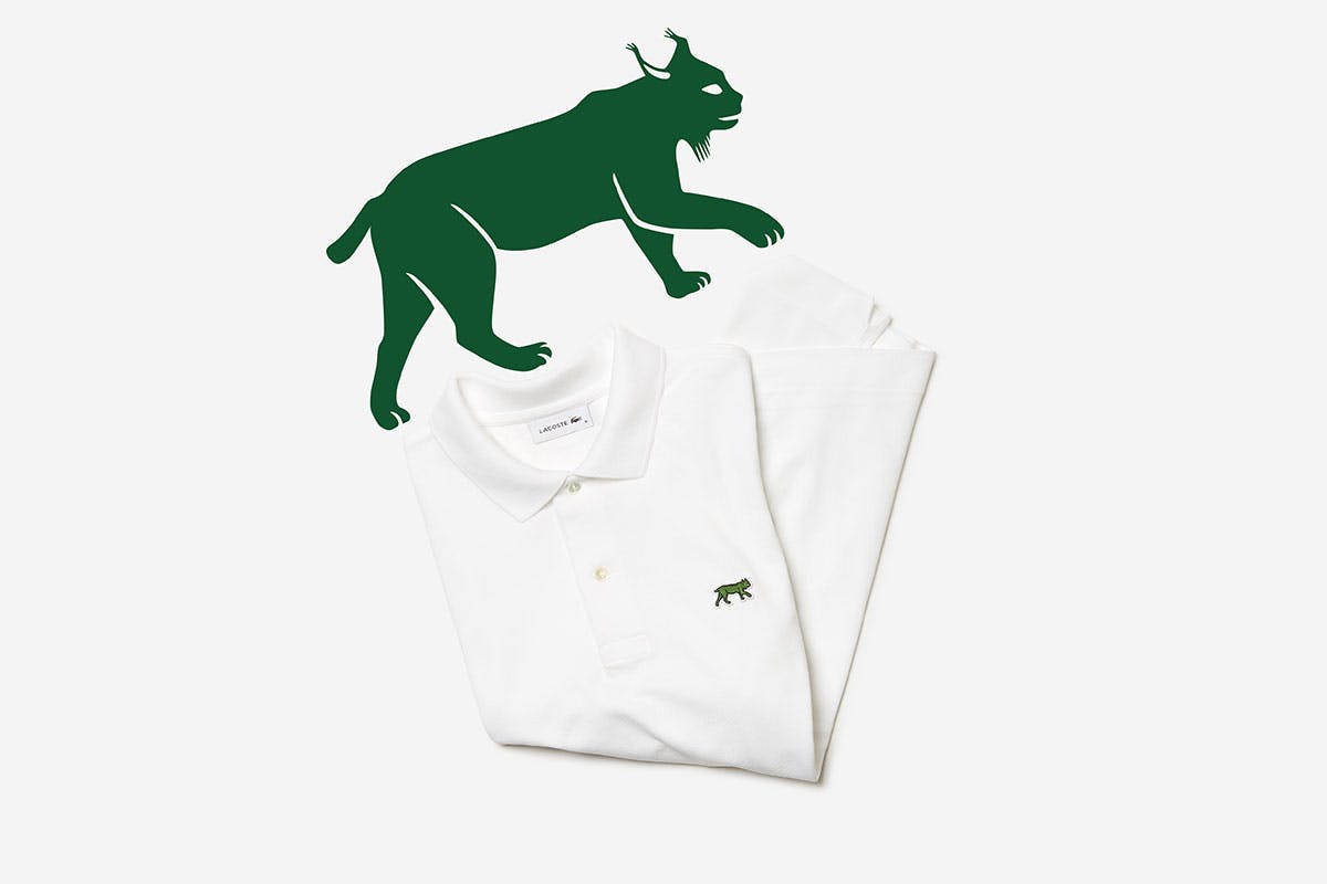 Lacoste Crocodile Logo With 10 Endangered Species