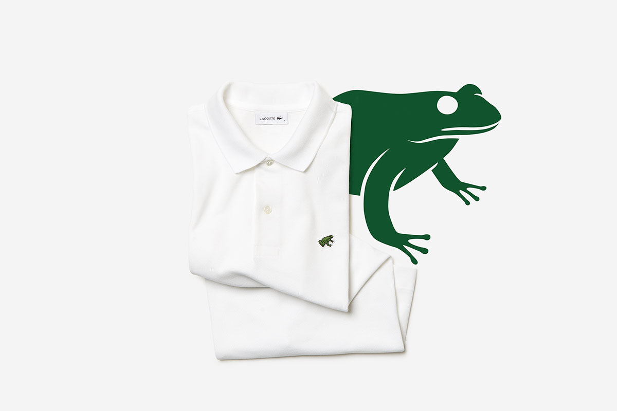 Lacoste Crocodile Logo With 10 Endangered Species