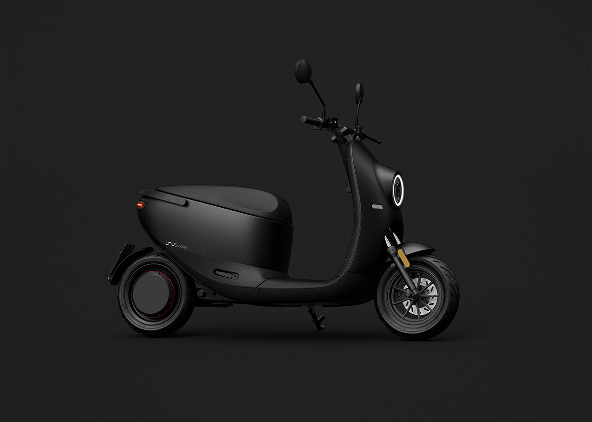 unu electric scooter new LG bosch