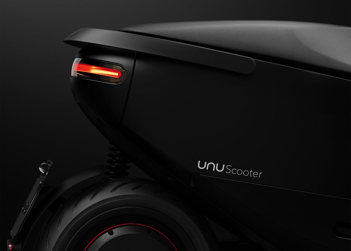 unu electric scooter new LG bosch