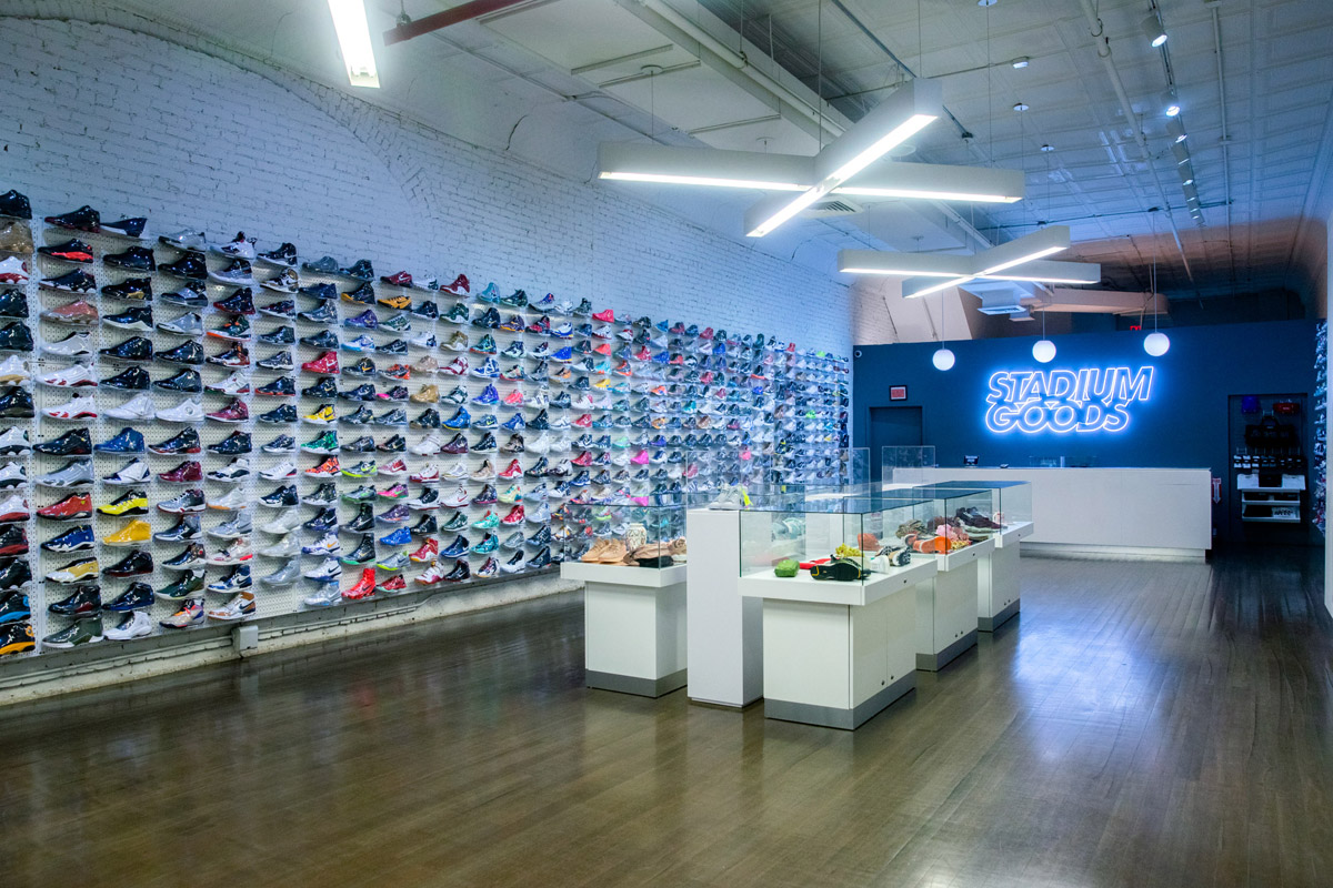 best sneaker stores new york Flight Club atmos barneys