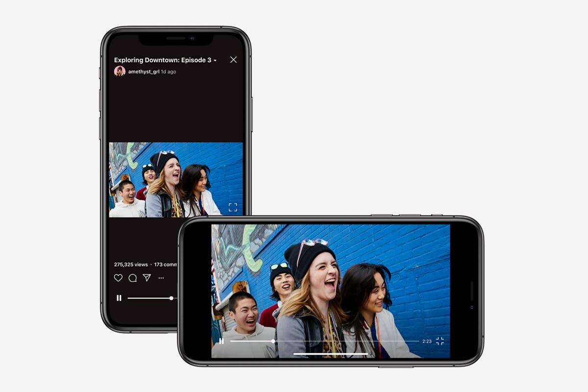 instagram igtv landscape video