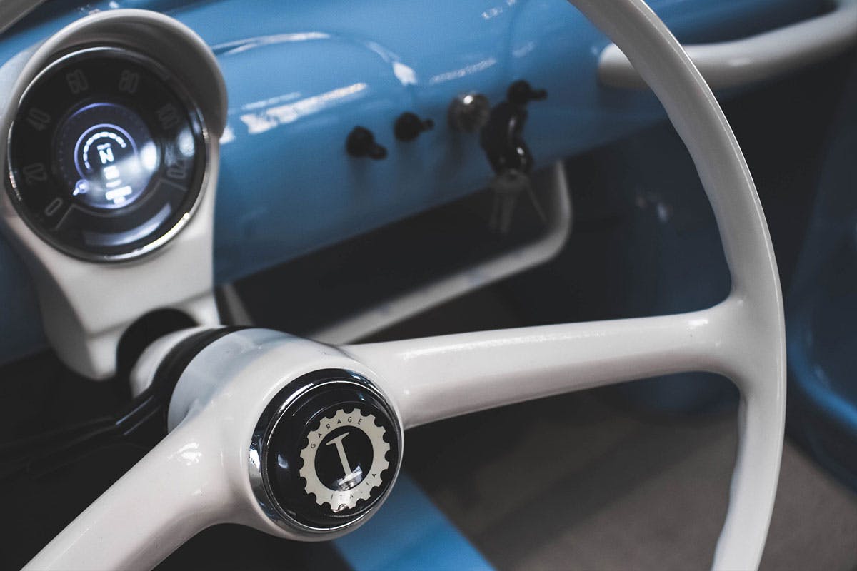 fiat 500 electric garage italia