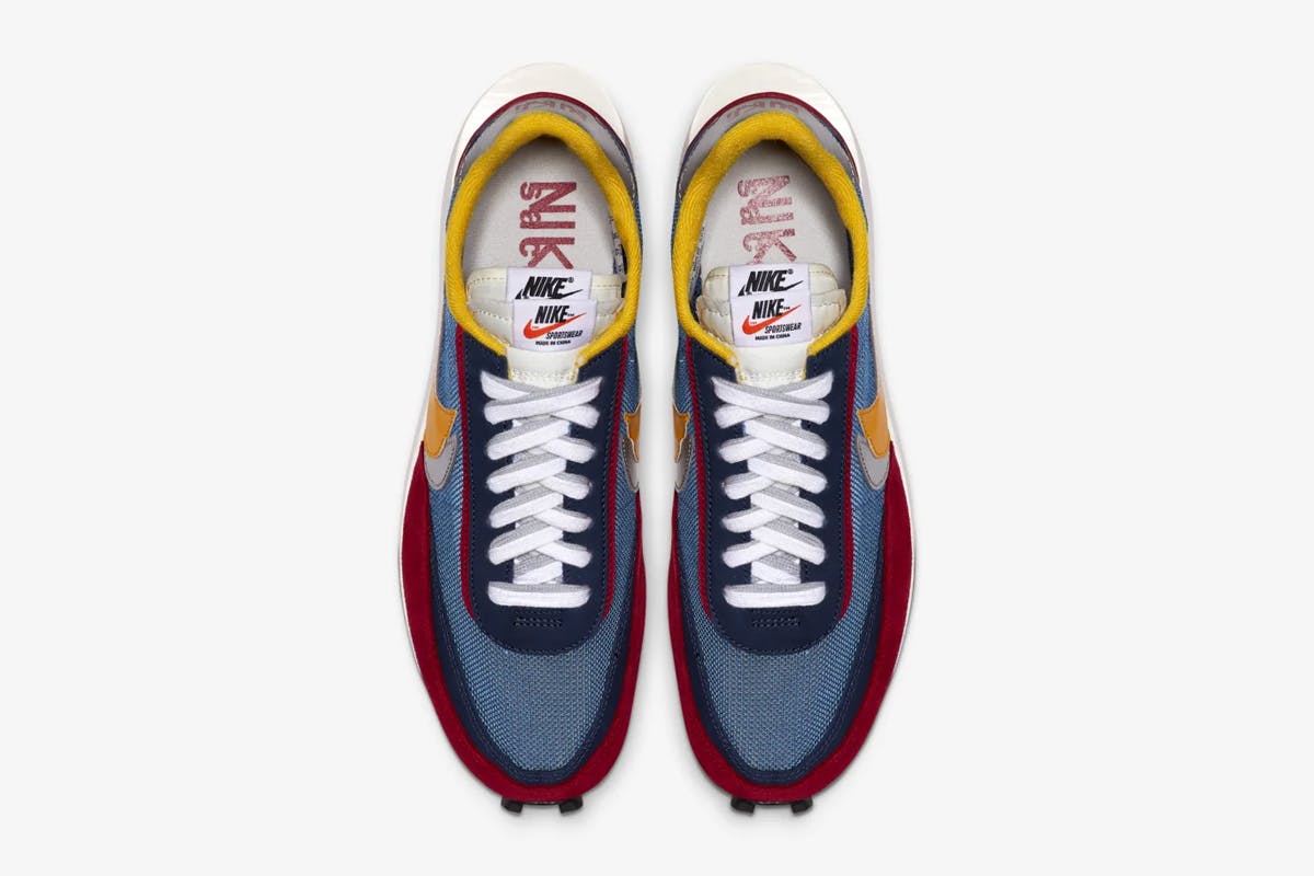 sacai nike ldwaffle blazer mid release date price product