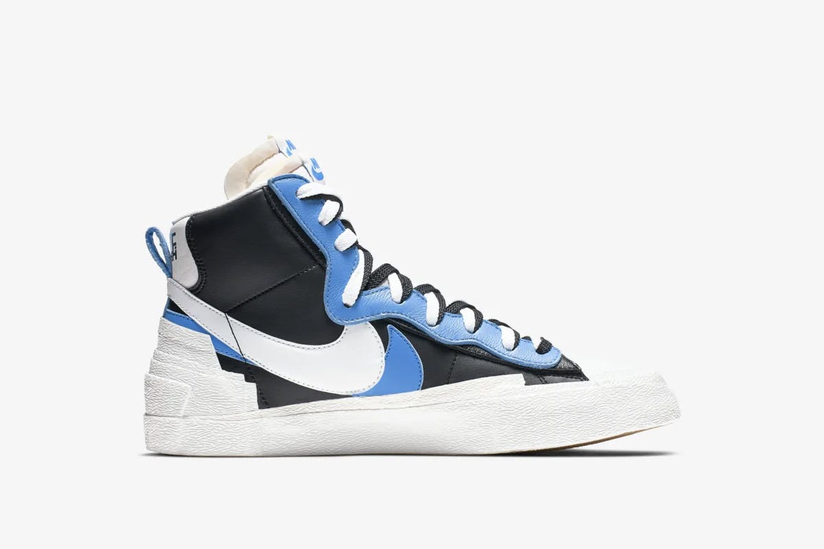 sacai nike ldwaffle blazer mid release date price product