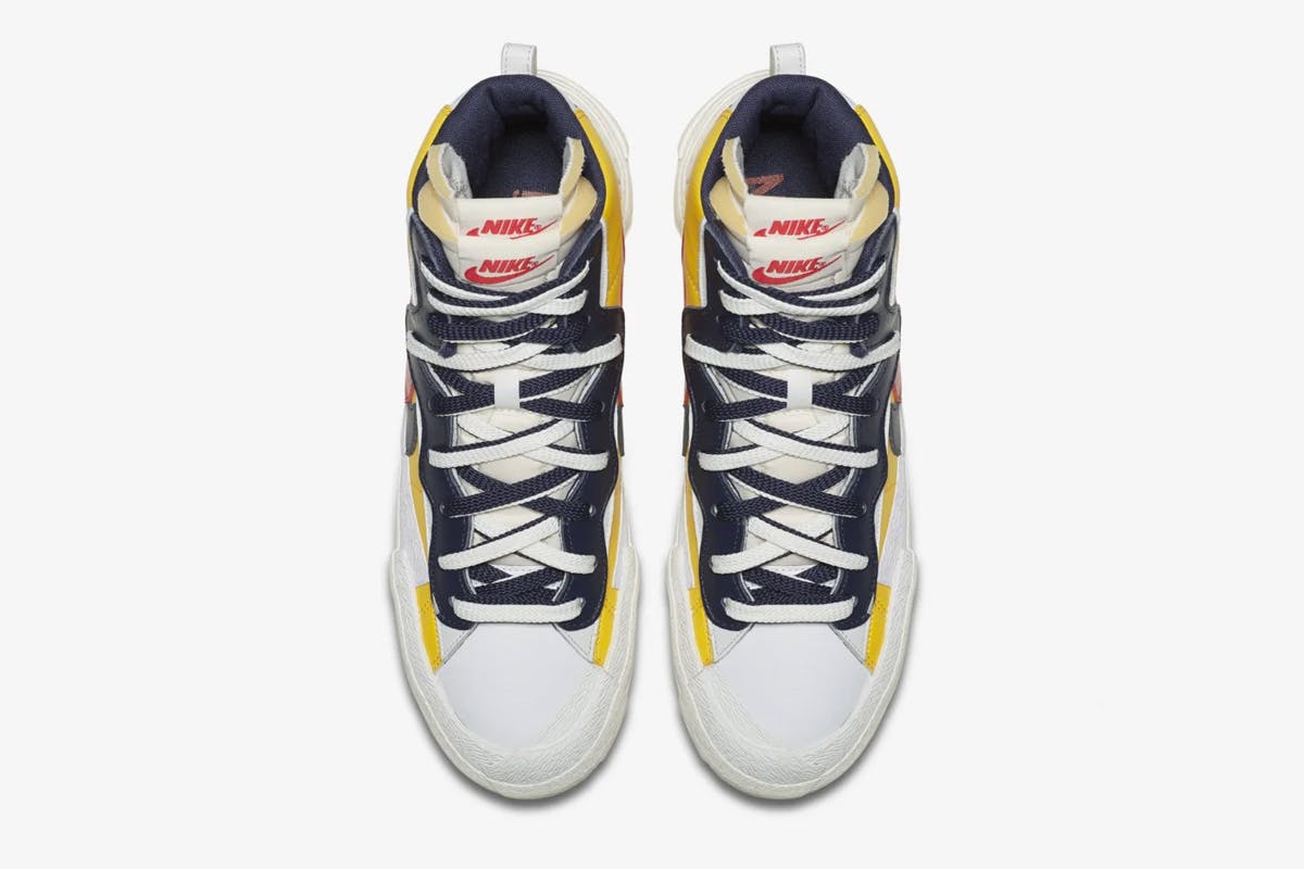 sacai nike ldwaffle blazer mid release date price product