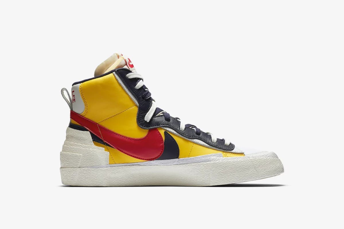 sacai nike ldwaffle blazer mid release date price product