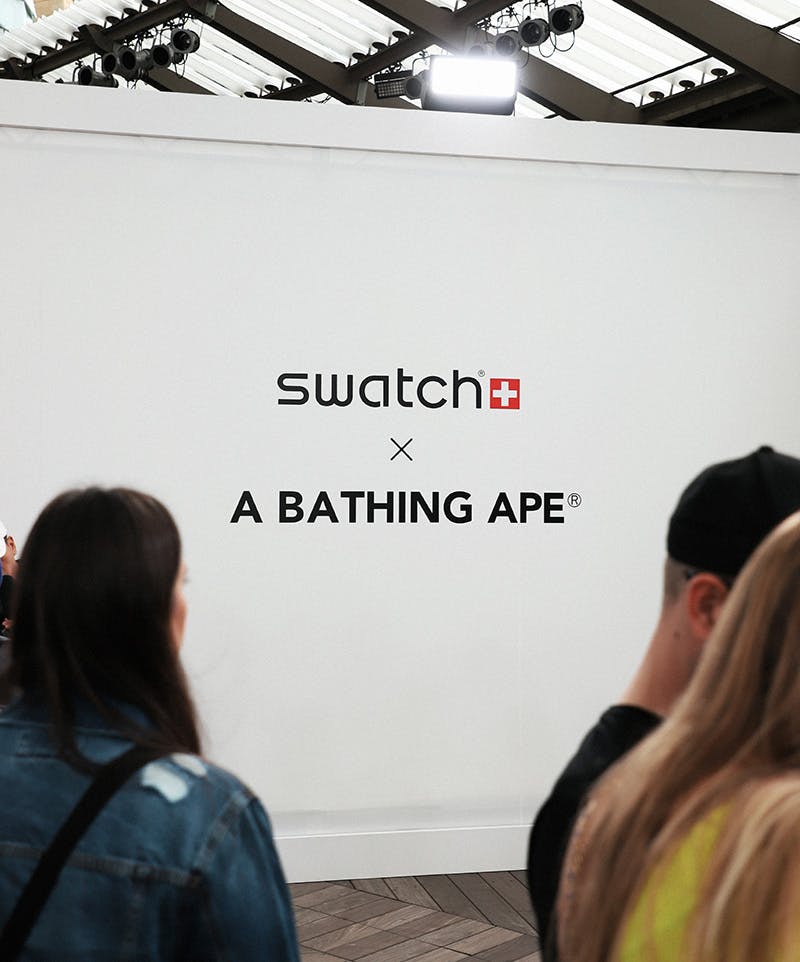 swatch bape big bold tokyo launch Swatch BIG BOLD