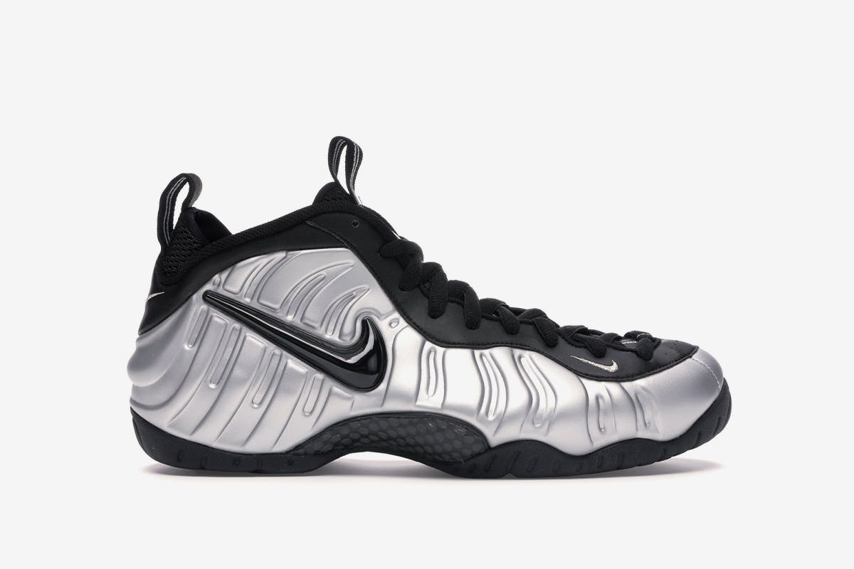 foamposite 18 Air Foamposite Pro Metallic Silver StockX nike foamposite