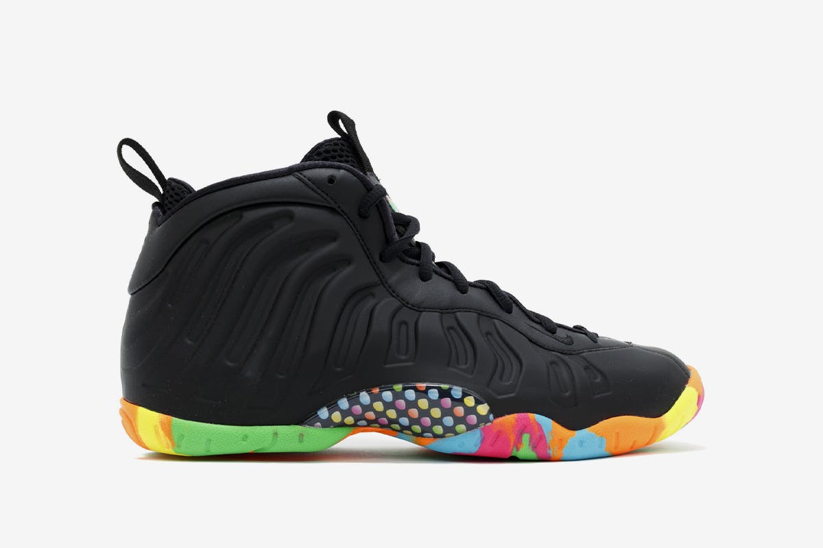 foamposite 10 Air Foamposite One Black Fruity Pebbles (GS) nike foamposite