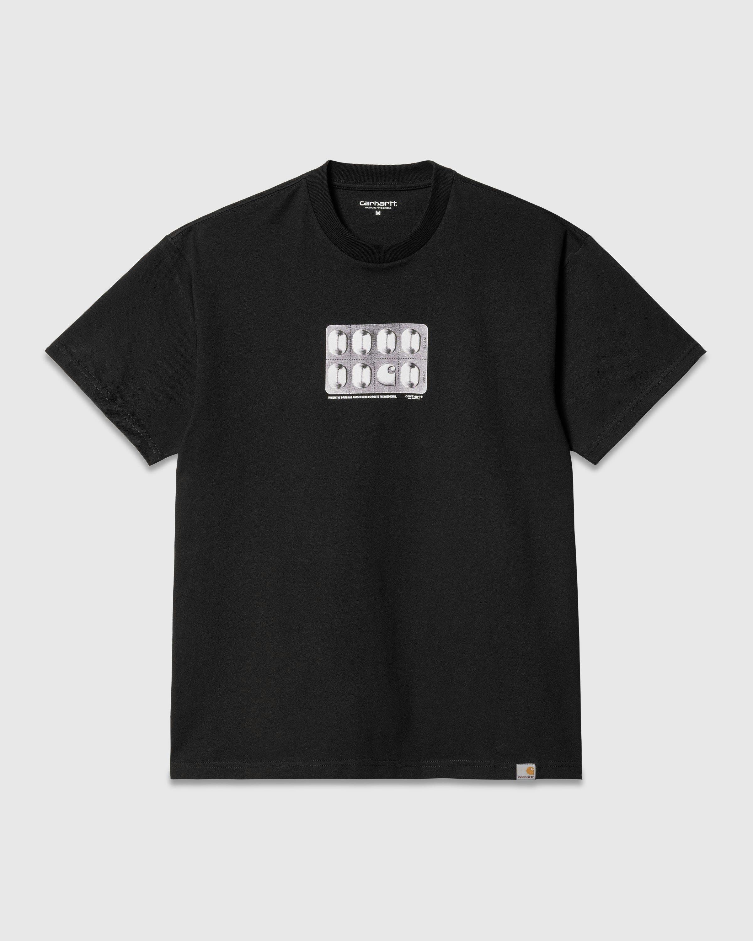 Carhartt WIP - Pills T-Shirt Black - Clothing - Black - Image 1