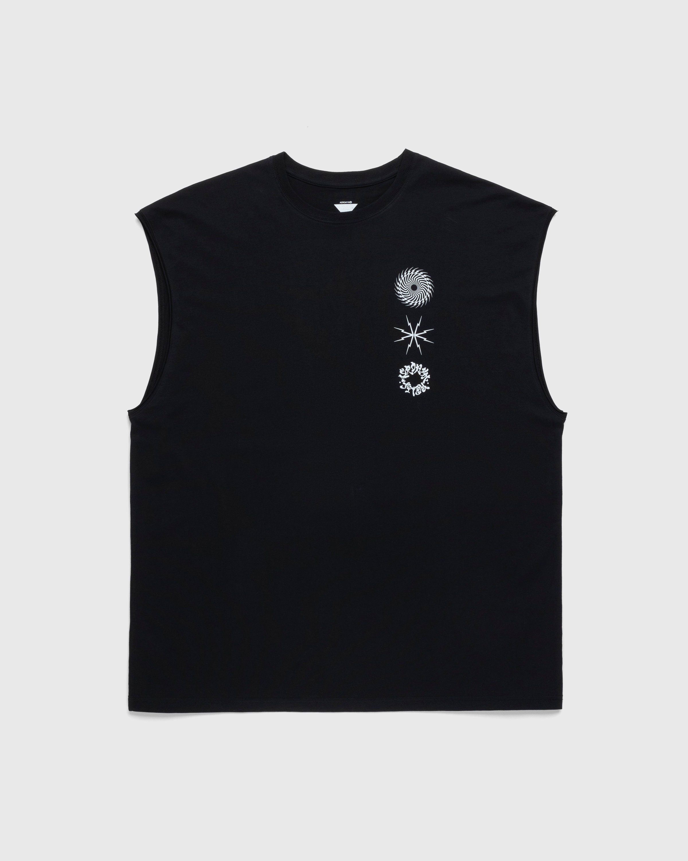 ACRONYM - S25-PR-C Pima Cotton Sleeveless T-Shirt Black - Clothing - Black - Image 1