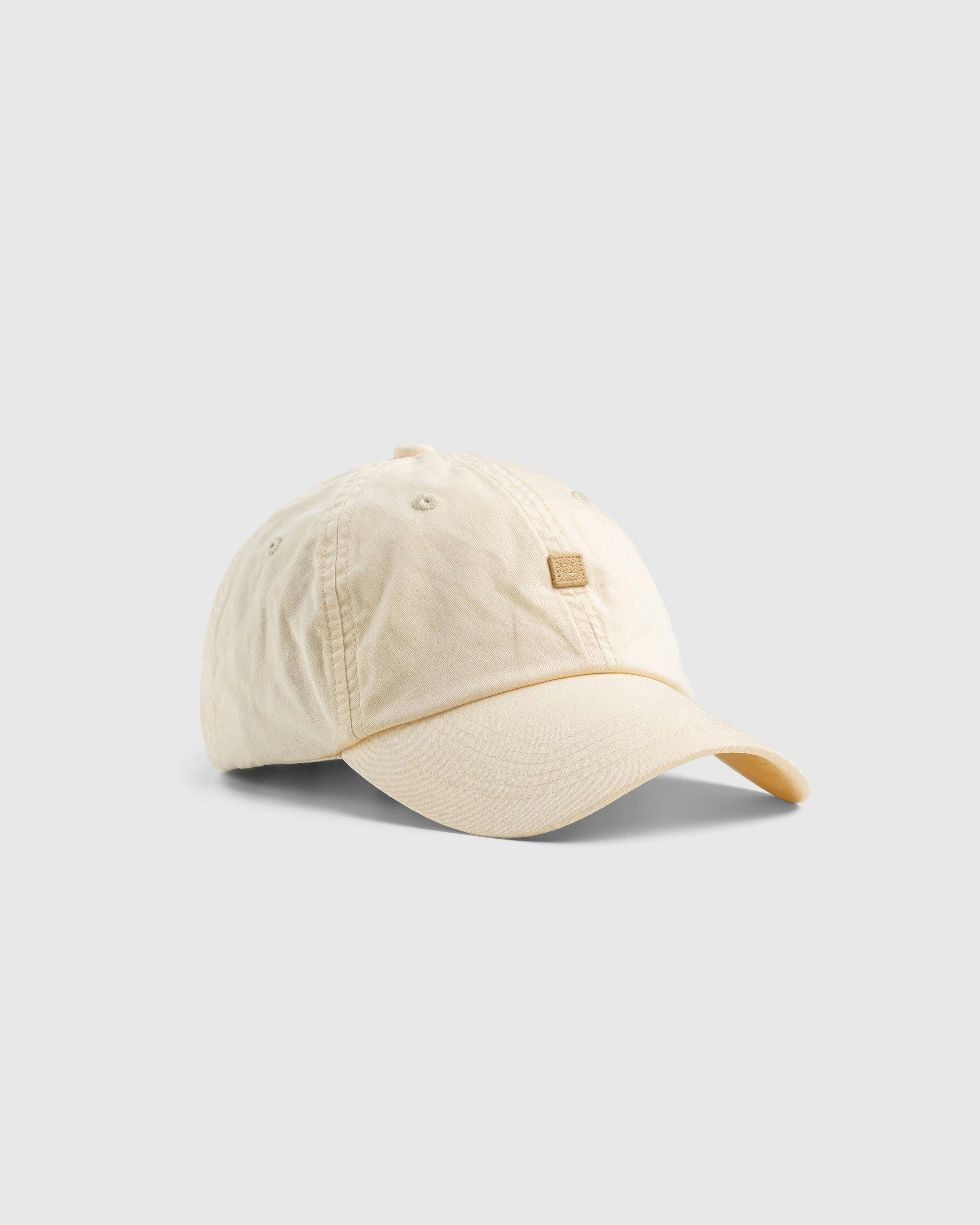 Acne Studios - Face Patch Baseball Cap Beige - Accessories - Beige - Image 1