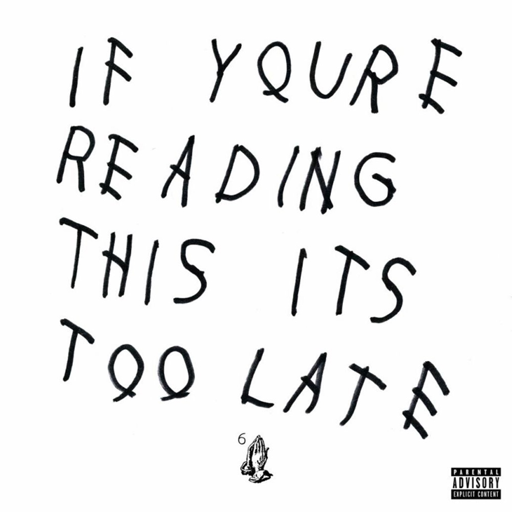 If you are reading this is too late Album cover