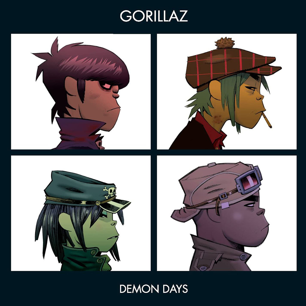 Demon Dayz Gorillaz Album cover