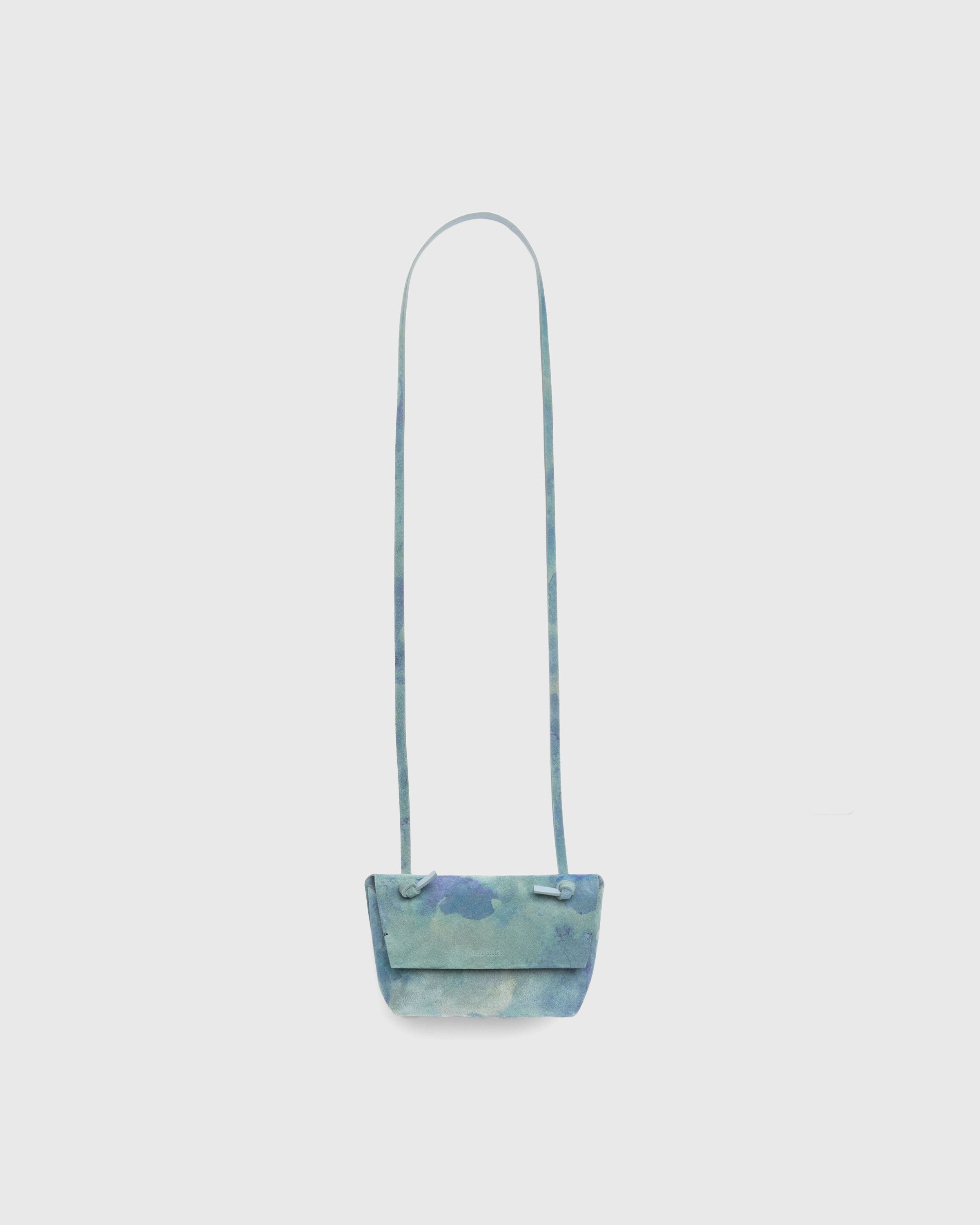 Acne Studios - Cloud Print Mini Shoulder Bag Blue - Accessories - Blue - Image 1