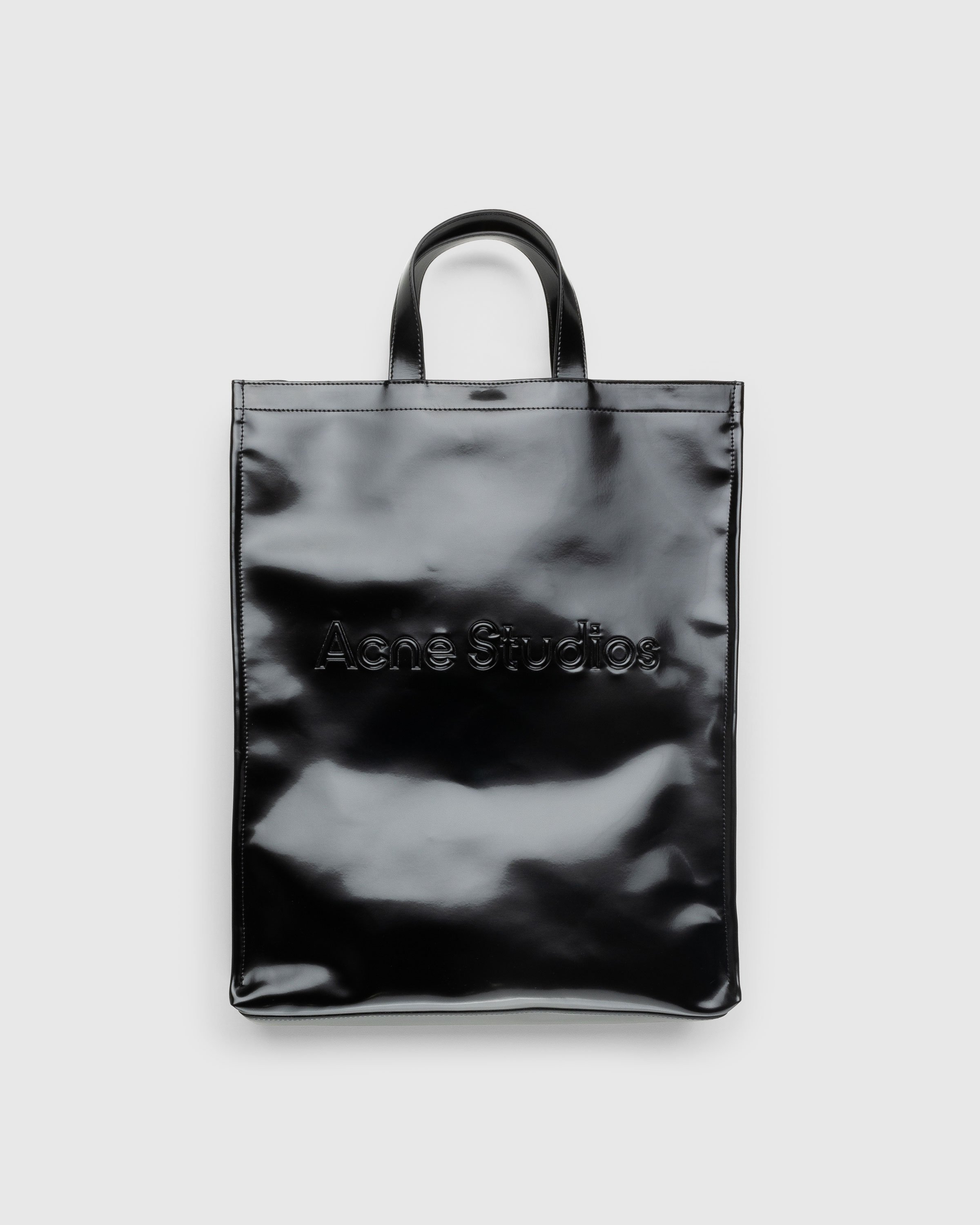Acne Studios - Logo Tote Bag Black - Accessories - Black - Image 1