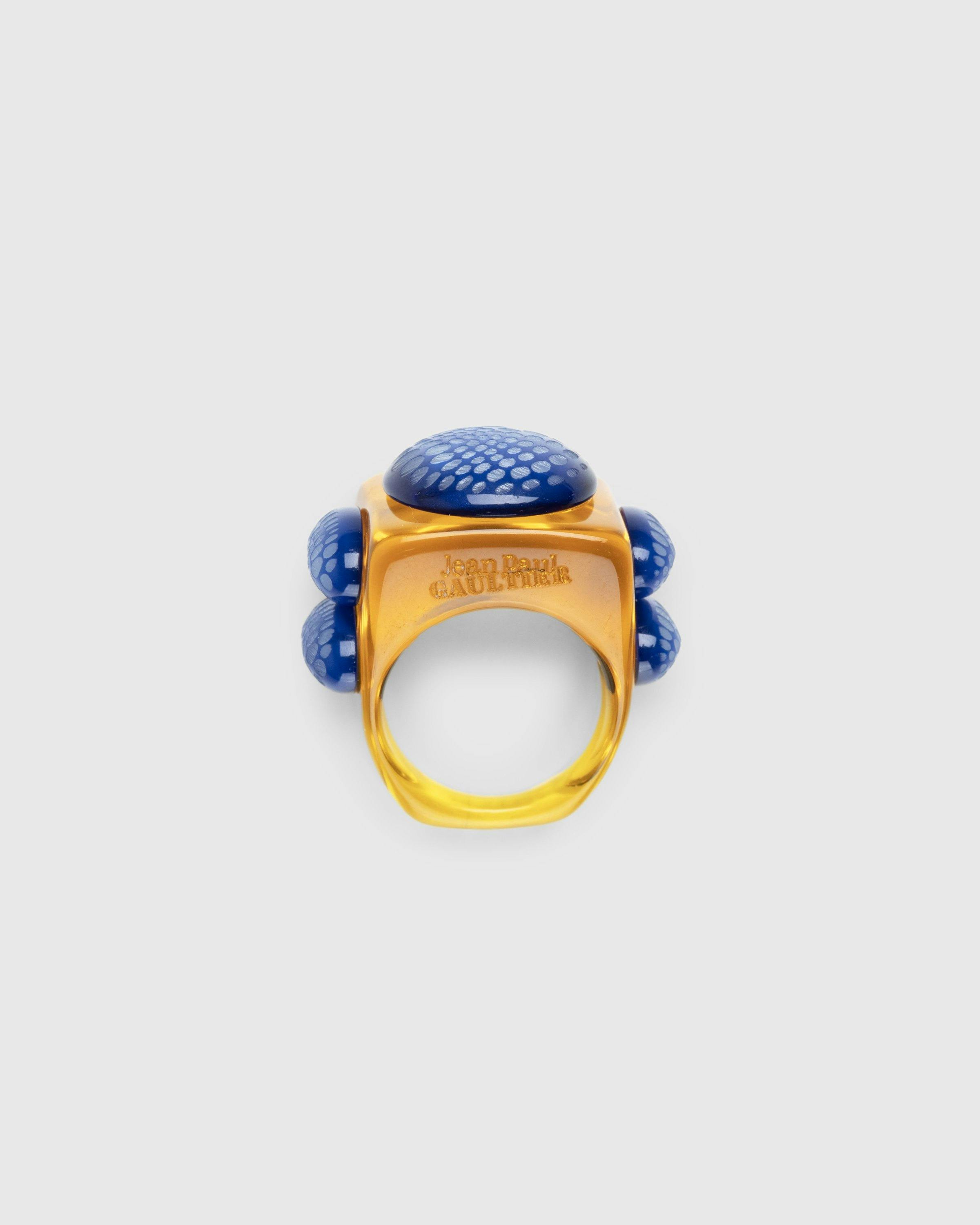 Jean Paul Gaultier - Submarine Ring Amber/Perseo Blue - Accessories - Orange - Image 1