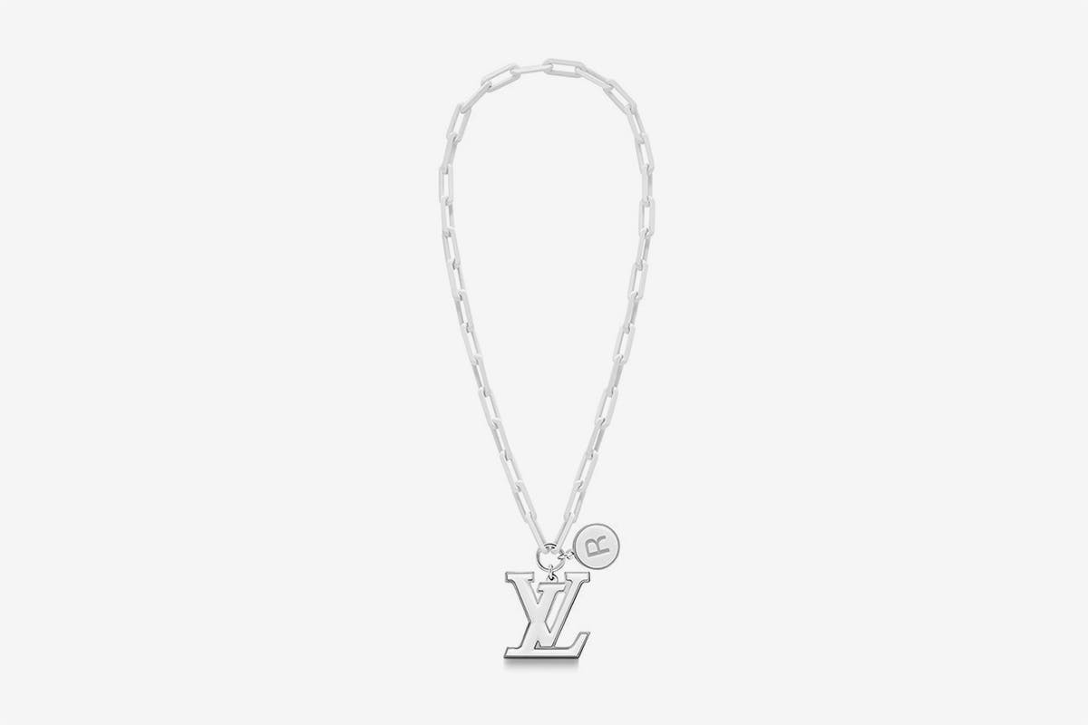 AUTHENTIC LOUIS VUITTON LV CHAIN LINK CUBAN NECKLACE VIRGIL ABLOH