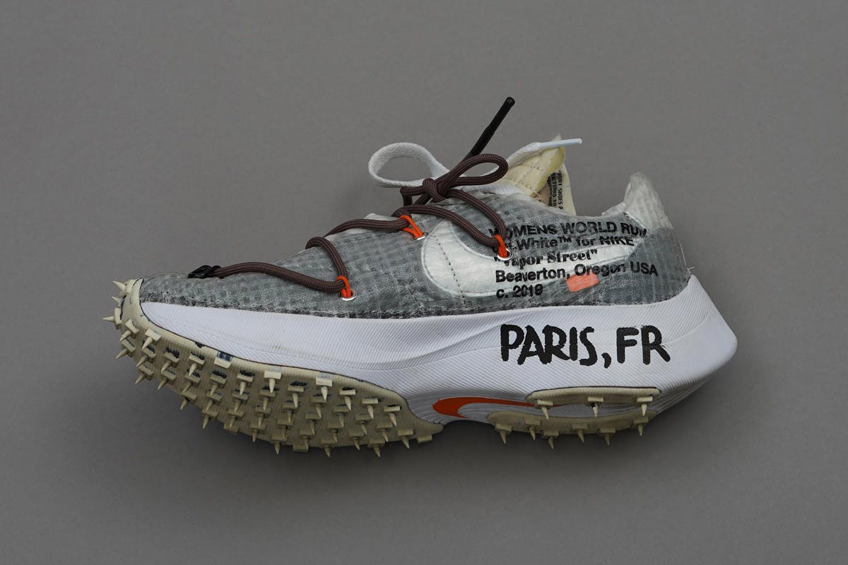 Virgil Abloh's New OFF-WHITE Nike Sneaker Uses Familiar Misplaced