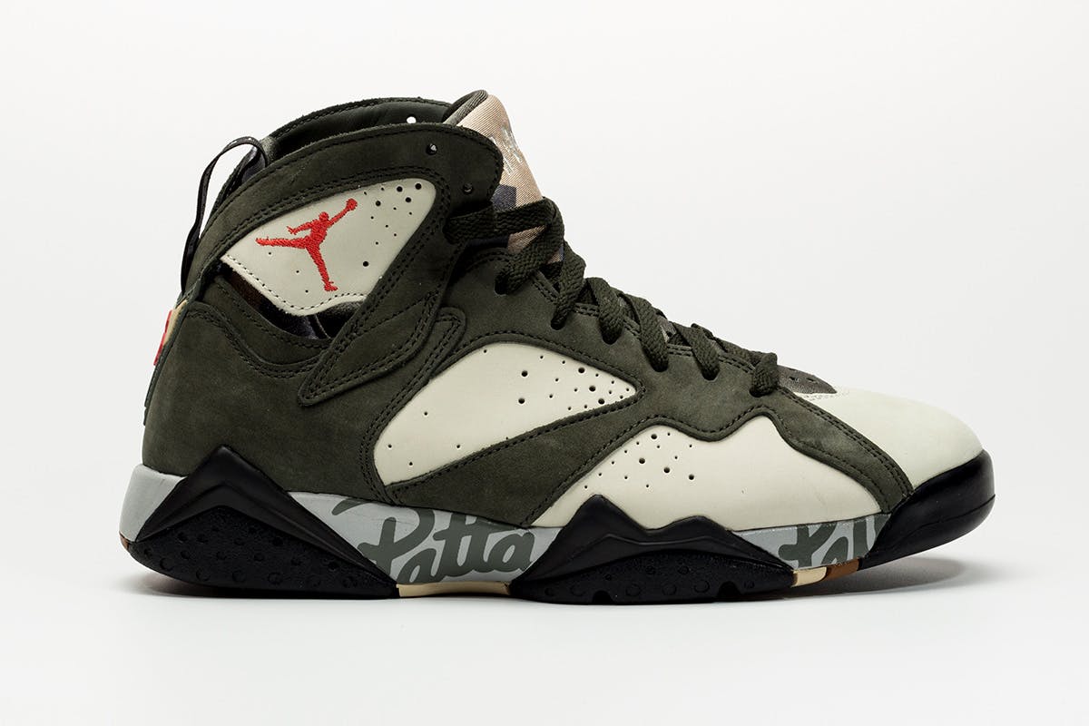 patta nike air jordan 7 alternate release date price