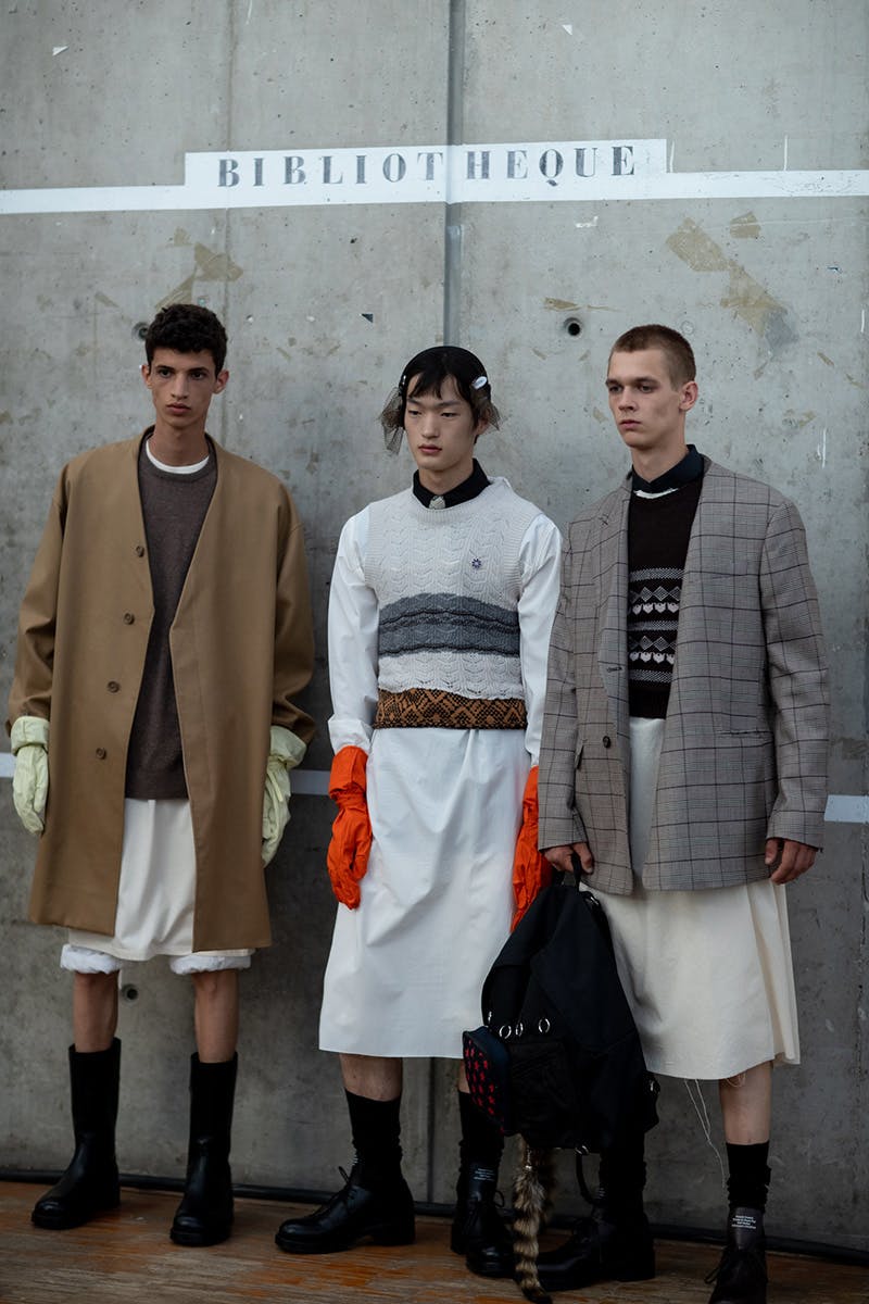 raf simons ss20 paris fashion week runway