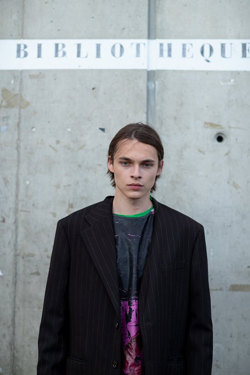raf simons ss20 paris fashion week runway