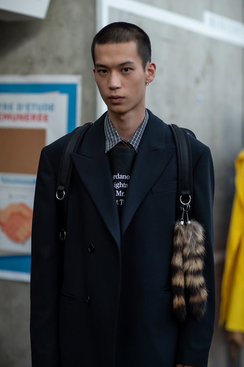 raf simons ss20 paris fashion week runway