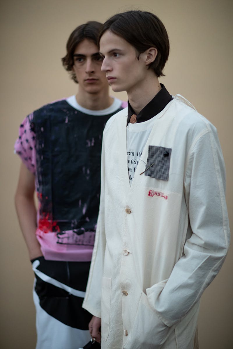 raf simons ss20 paris fashion week runway