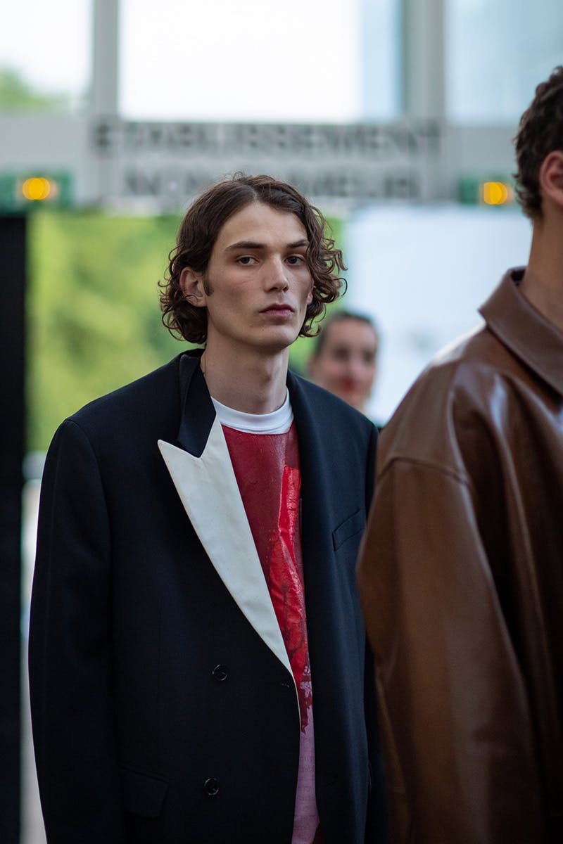 raf simons ss20 paris fashion week runway