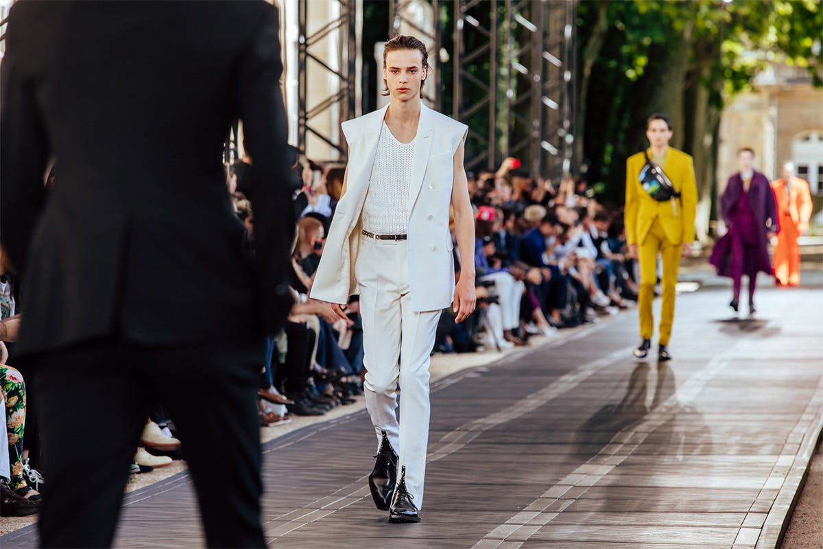 berluti ss20 paris fashion week runway