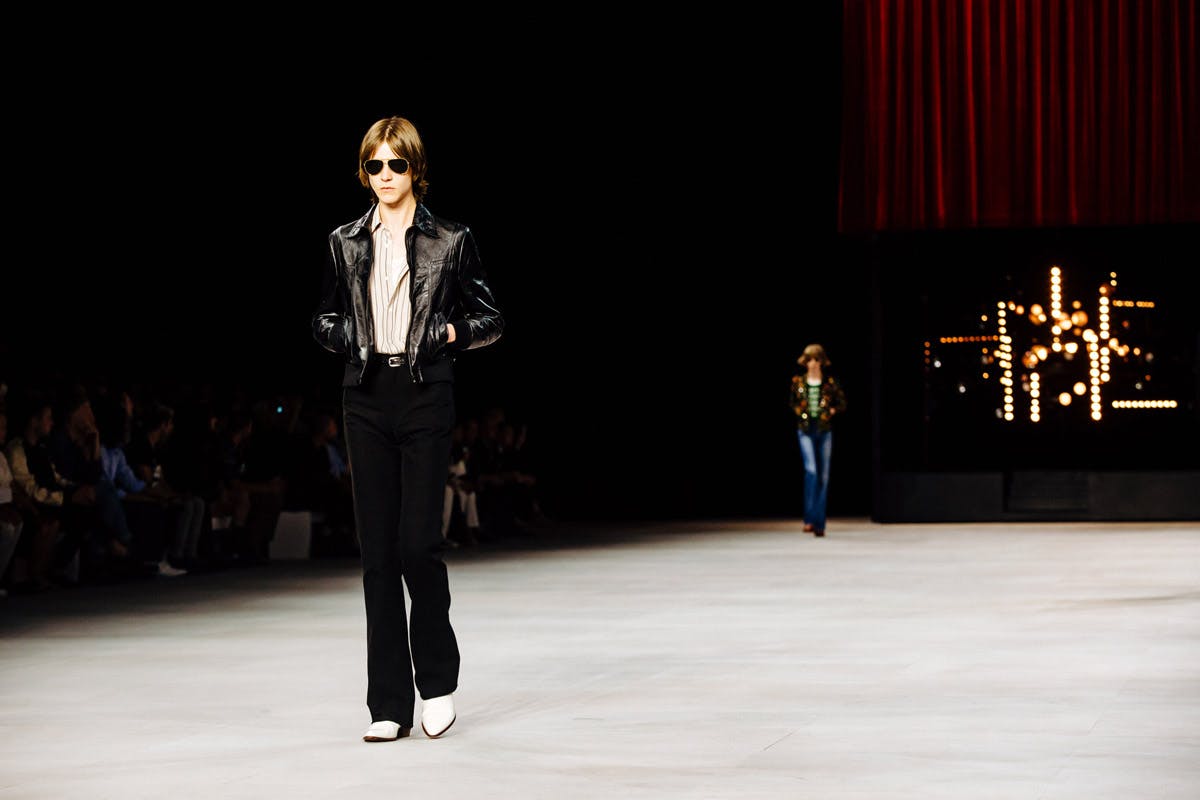 Hedi Slimane Uses Rock and Roll as Rebellion at Celine SS20