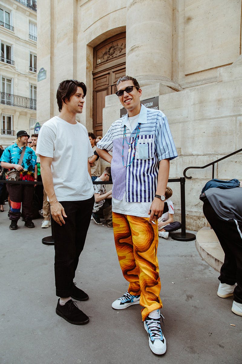 paris fashion week ss20 street style Russell Westbrook miguel virgil abloh