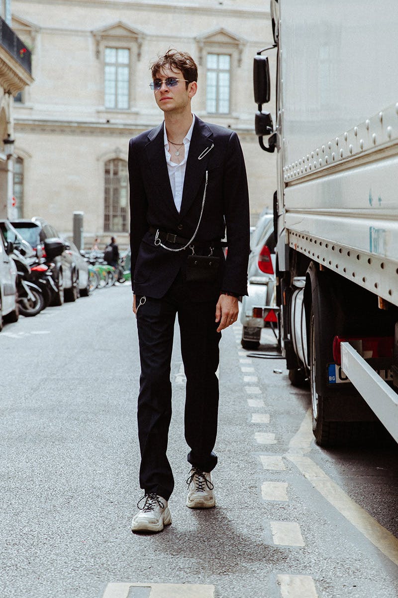 paris fashion week ss20 street style Russell Westbrook miguel virgil abloh