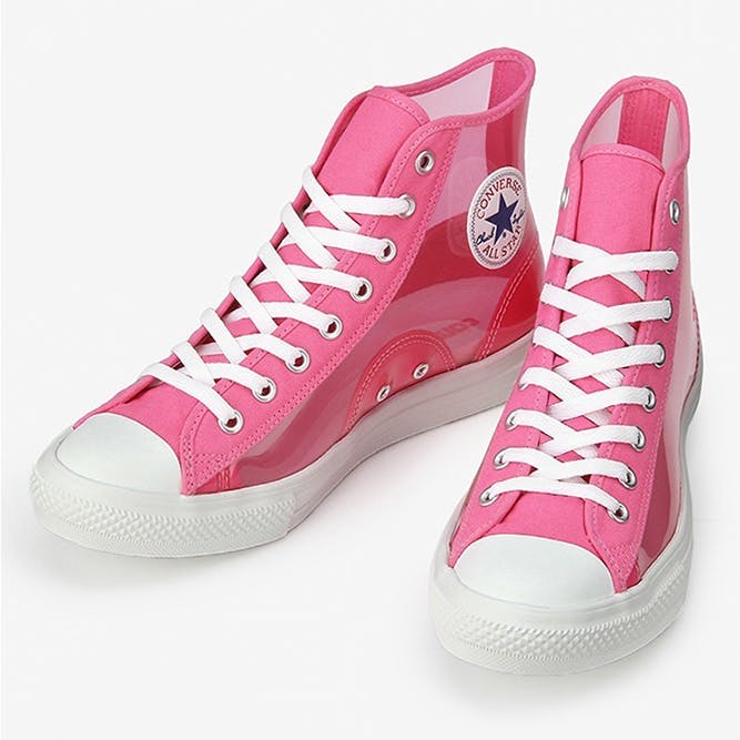 converse chuck taylor all star light clear material hi release date price