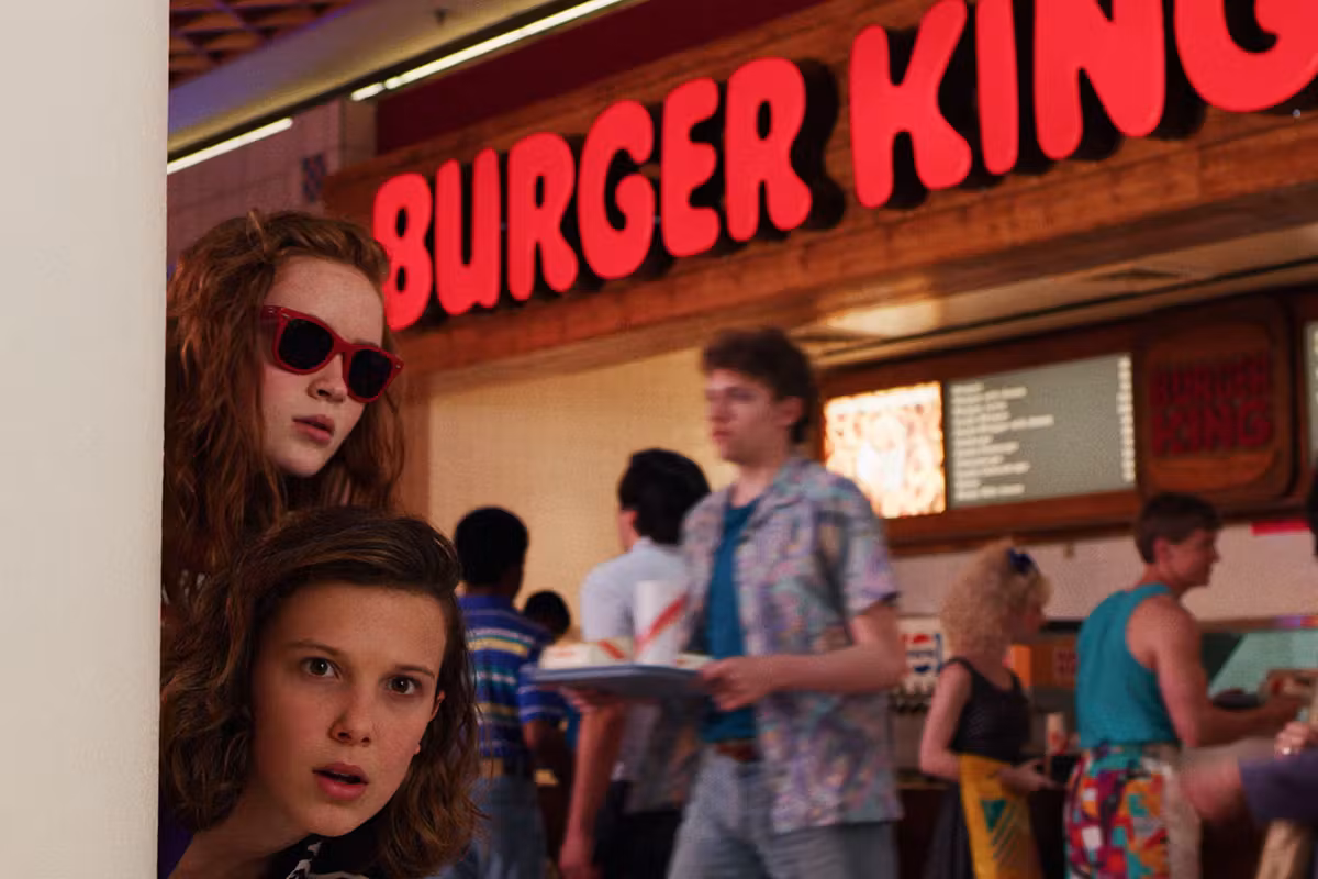 stranger things Burger King still