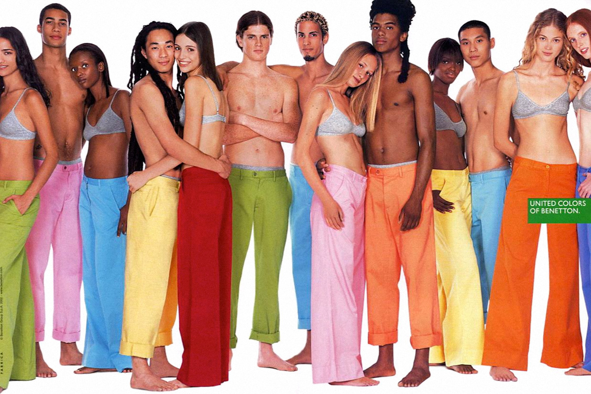 benetton was the master of viral marketing long before the term even existed