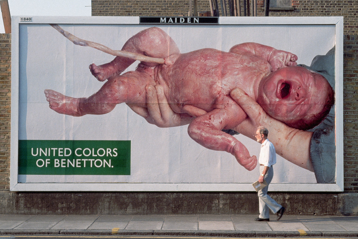benetton was the master of viral marketing long before the term even existed