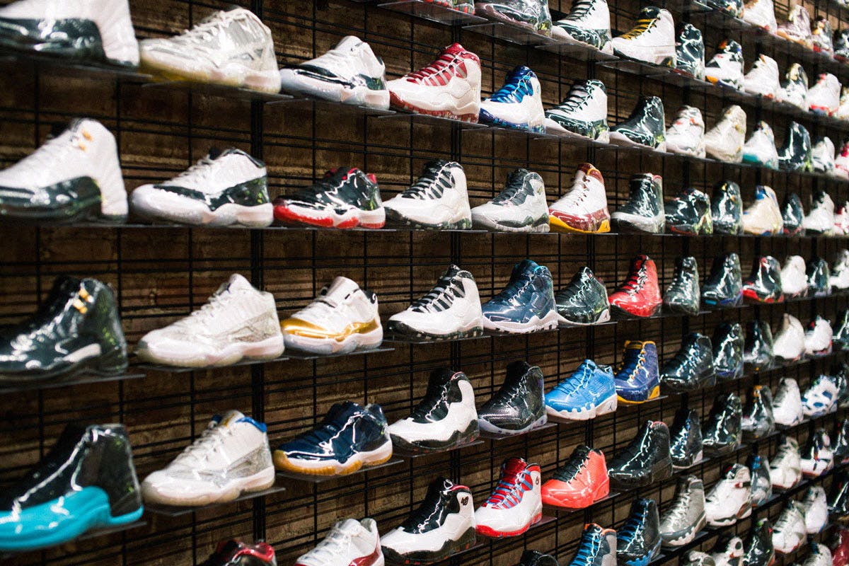 major sneaker reselling portal Flight Club GOAT stadium goods