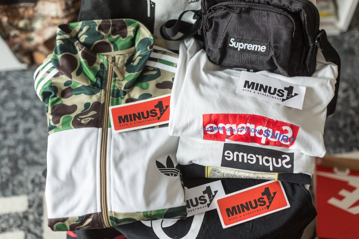 serbian streetwear scene Supreme bape minus1