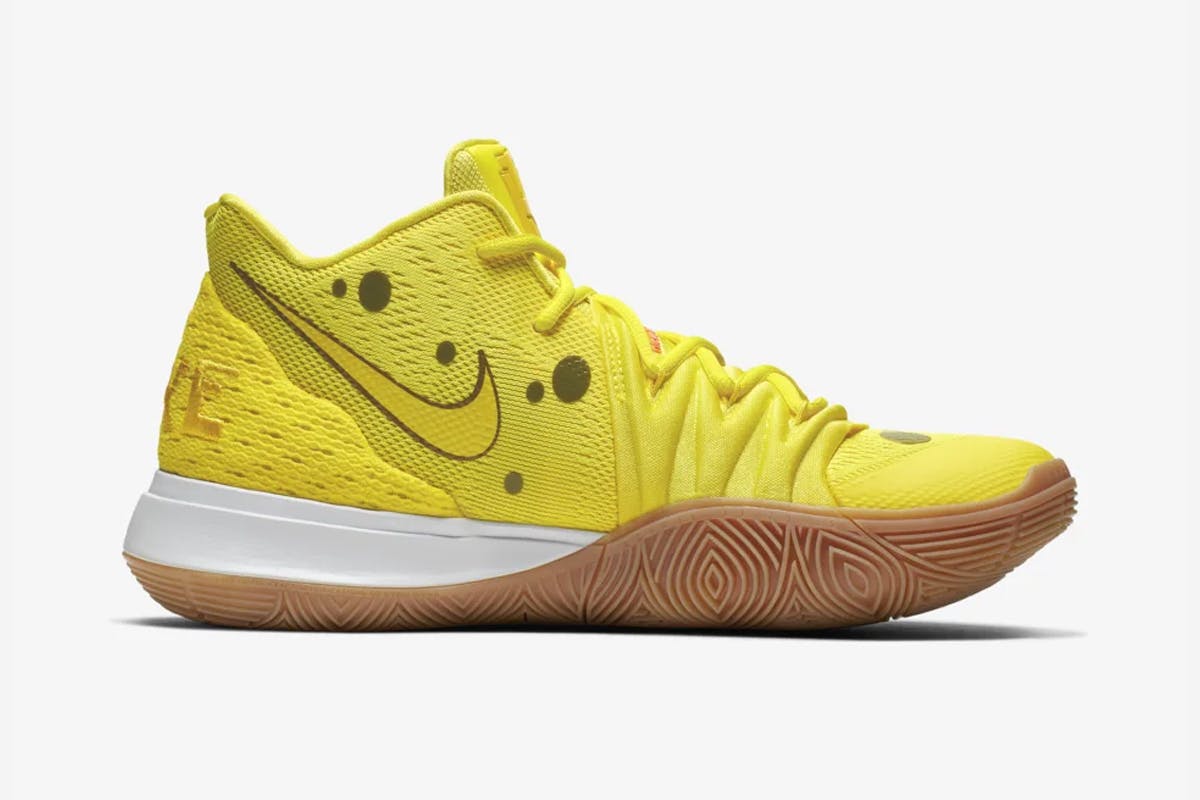 nike kyrie 5 spongebob release date price Kyrie Irving nickelodeon spongebob squarepants