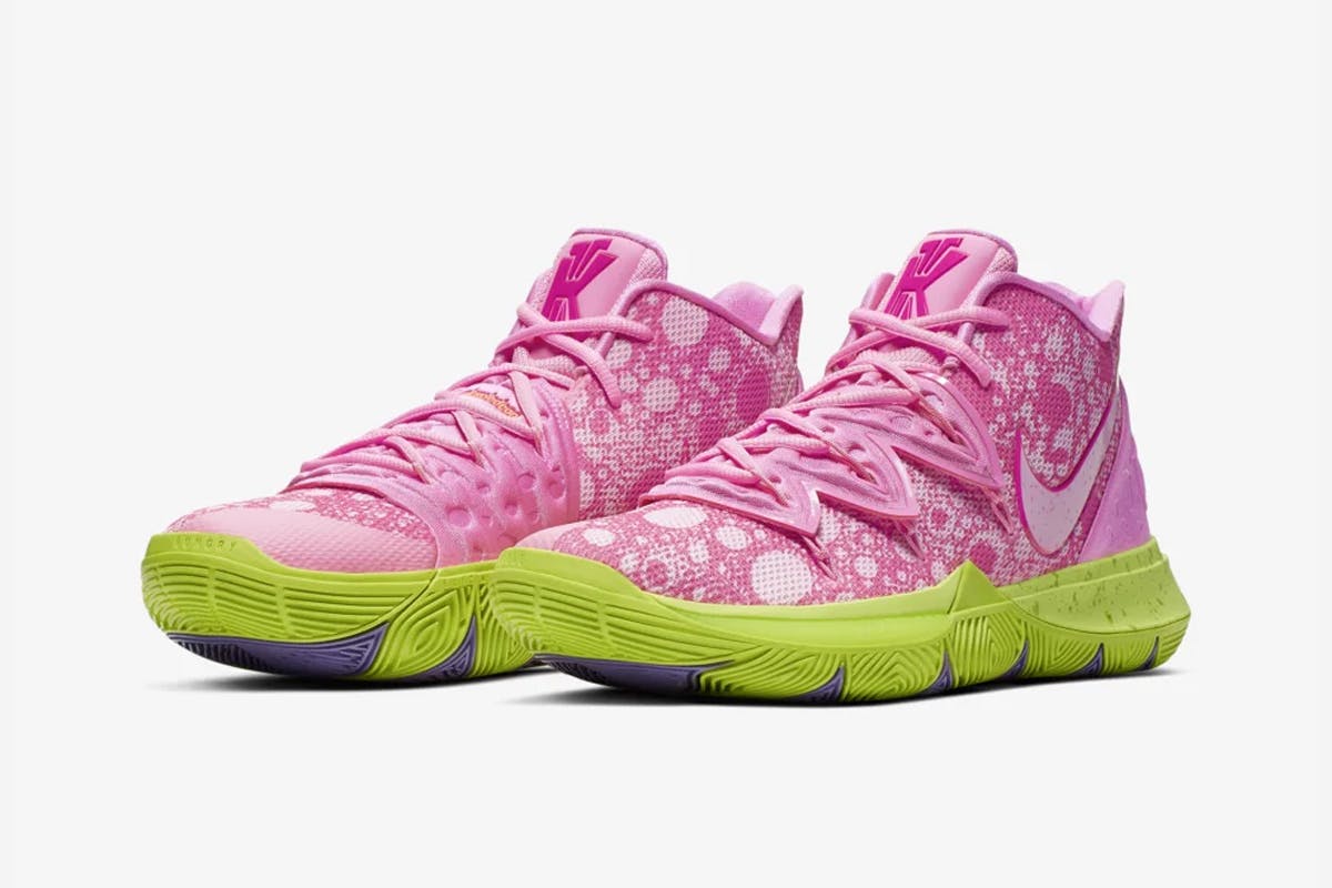 nike kyrie 5 spongebob release date price Kyrie Irving nickelodeon spongebob squarepants