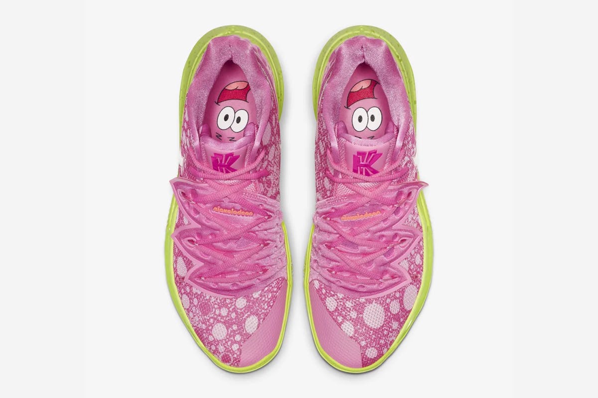 nike kyrie 5 spongebob release date price Kyrie Irving nickelodeon spongebob squarepants