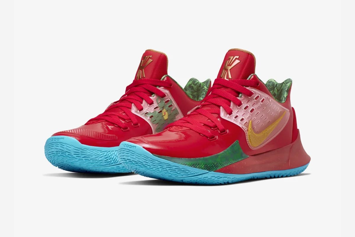 nike kyrie 5 spongebob release date price krabbs Kyrie Irving nickelodeon spongebob squarepants