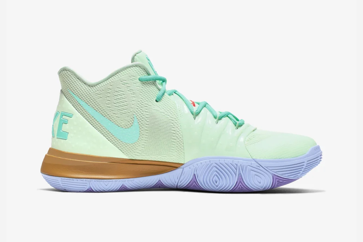 nike kyrie 5 spongebob release date price squidward Kyrie Irving nickelodeon spongebob squarepants