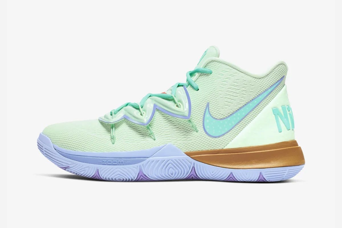 nike kyrie 5 spongebob release date price squidward Kyrie Irving nickelodeon spongebob squarepants