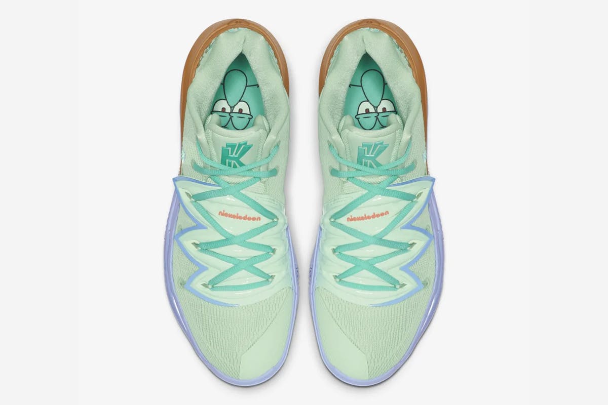 nike kyrie 5 spongebob release date price squidward Kyrie Irving nickelodeon spongebob squarepants