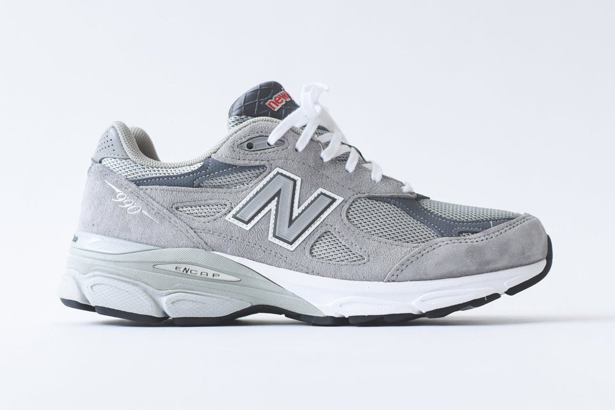 new balance 990v3 grey white release date price kith ronnie fieg